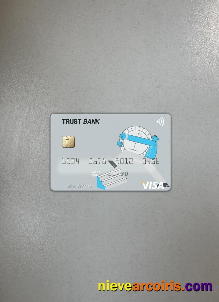 Algeria Trust Bank Algéria visa card photolook